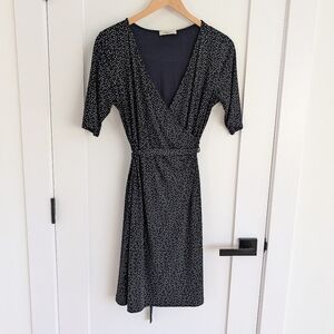 Gilli Trista Maternity Jersey Faux Wrap Dress - Size Small